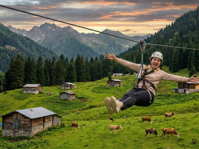 Ayder ve Fırtına Vadisi Zipline