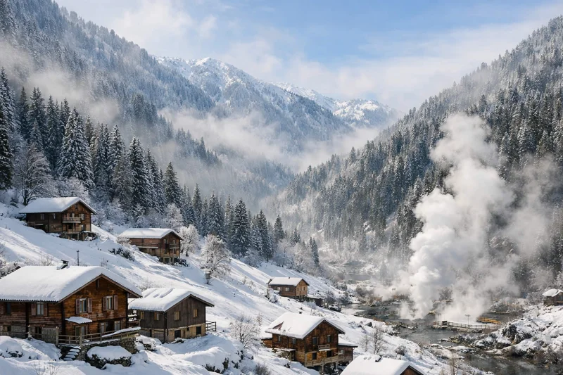 Kışın Ayder: Kar, Termal Keyfi ve Bembeyaz Doğa