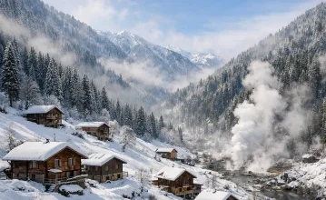 Kışın Ayder: Kar, Termal Keyfi ve Bembeyaz Doğa