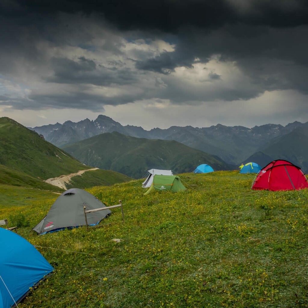 Ayder yaylası kamp alanları